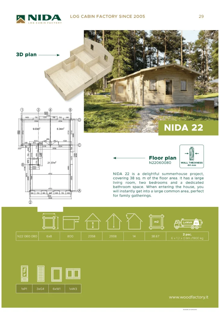 Modelo «Nida 22»